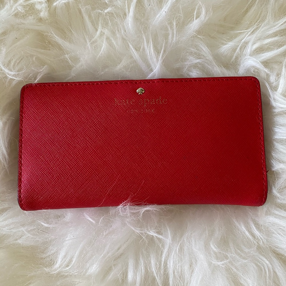 Kate spade Red Wallet!